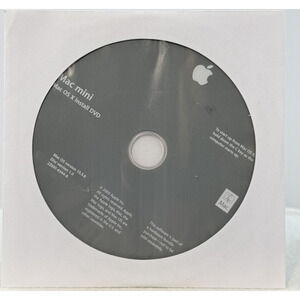 Apple Mac Mini OS X 10.5.6 Apps & Install DVDs 2009, 2Z691-6345-A, 2Z691-6344-A